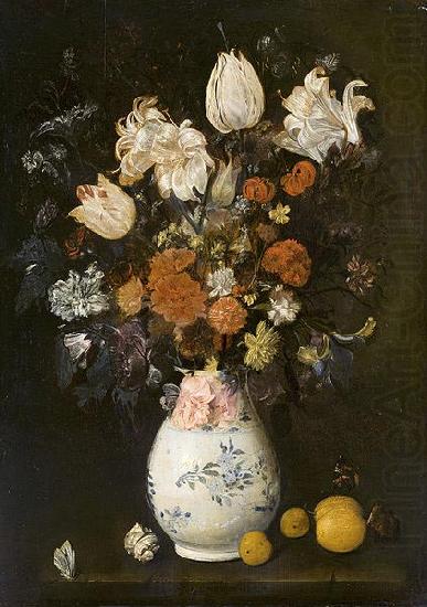 Judith leyster Flowers in a vase. china oil painting image